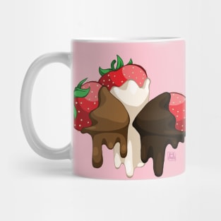 Chocolate Covered Strawberries Mug